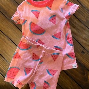 Gap Baby Watermelon Pajamas